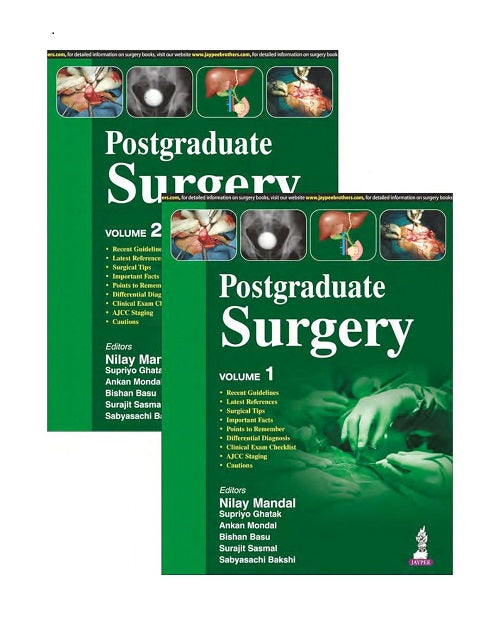 Postgraduate Surgery (2 Vol Set) by Nilay Mandal 1/e 2025