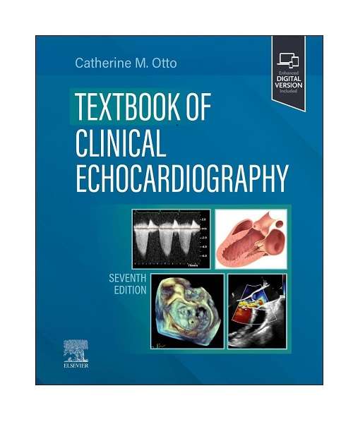 Textbook Of Clinical Echocardiography by Catherine M.Otto 7/e 2023