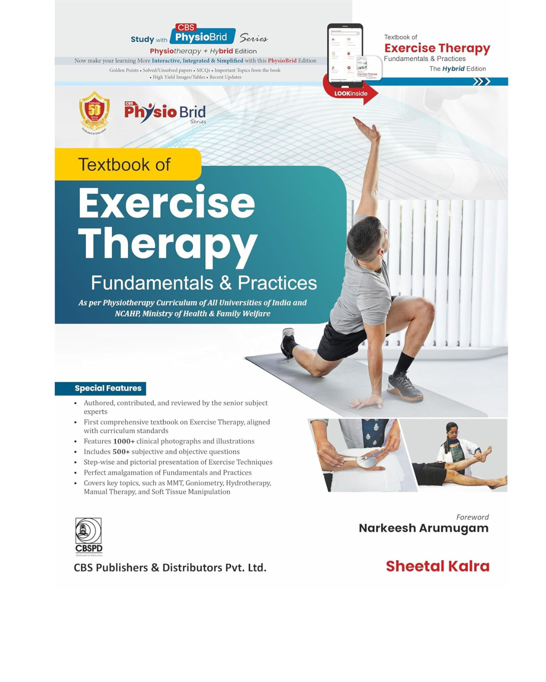 Textbook of Exercise Therapy - Fundamentals and Practices 1/e 2025 by Sheetal Kalra