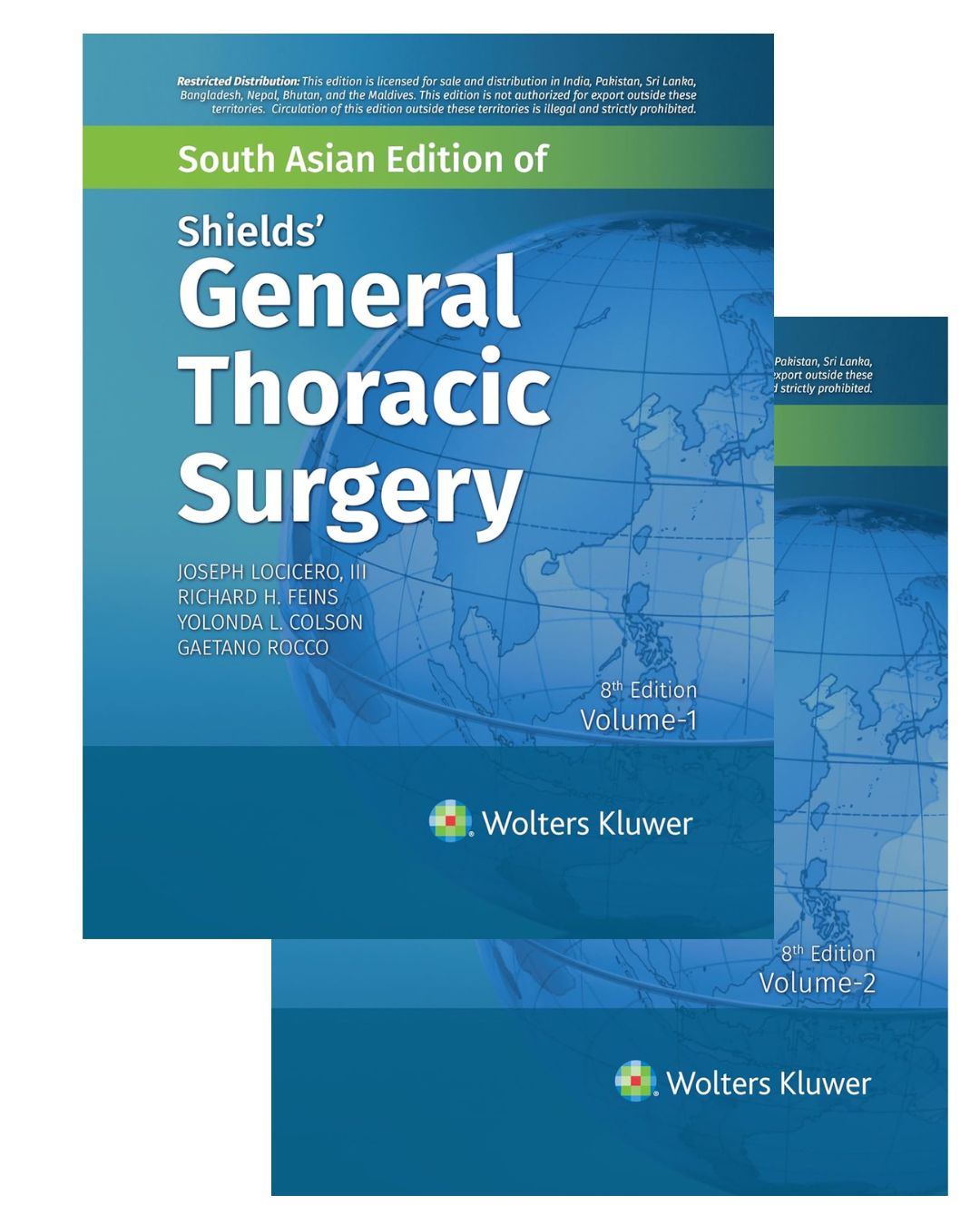 Shields' General Thoracic Surgery (2 Vol set) 8/e 2023 South Asian Edition