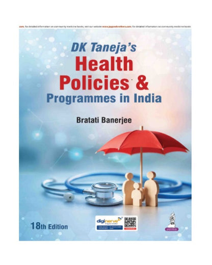 DK Taneja's Health Policies and Programmes In India 18/e 2026