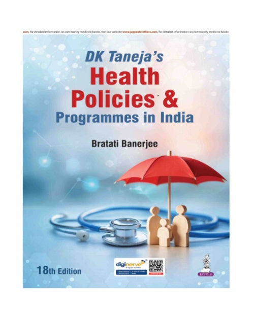 DK Taneja's Health Policies and Programmes In India 18/e 2026