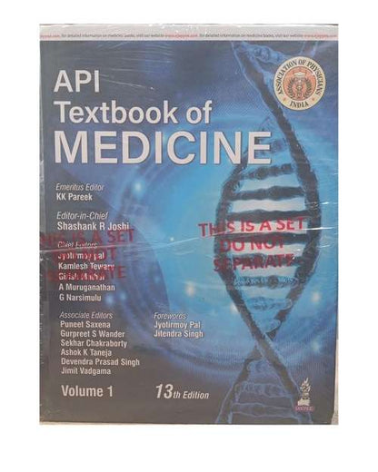 API Textbook of Medicine (2 vol set) by Sandhya A Kamath 13/e 2026