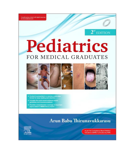 Pediatrics for Medical Graduates 2/e 2024 by Dr. Arun Babu Thirunavukkarasu