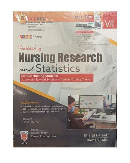 Textbook of Nursing Research and Statistics by Bharat Pareek, Raman Kalia 2024