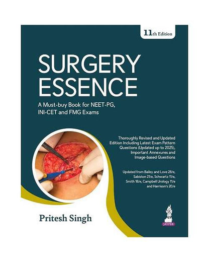 Surgery Essence by Dr. Pritesh Singh 11/e 2026