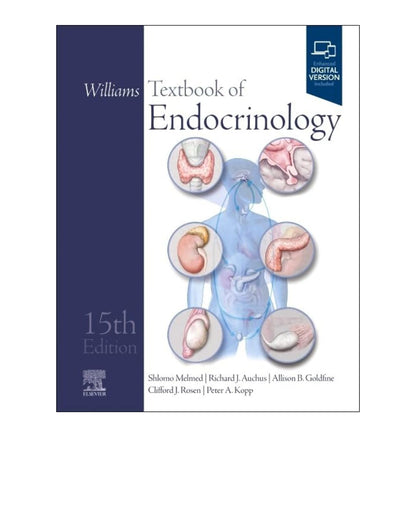 Williams Textbook Of Endocrinology With Access Code 15/e 2025 by Shlomo Melmed