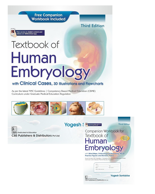 Textbook of Human Embryology 3/e 2025/2026 By Yogesh Sontakke