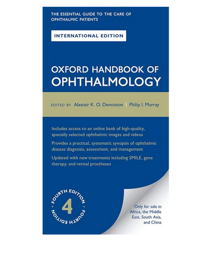 Oxford Handbook of Ophthalmology 4/e 2018 (IE) by Alastair K. O. Denniston, Philip I. Murray