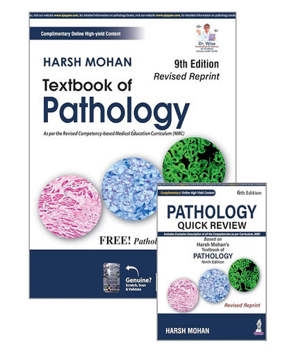 Textbook of Pathology (Free Pathology Quick Review) 9/e 2026 by Harsh Mohan