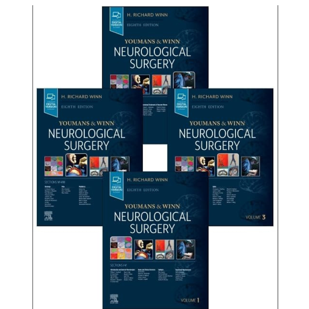 Youmans And Winn Neurological Surgery (4 Vols set) 8/e 2023