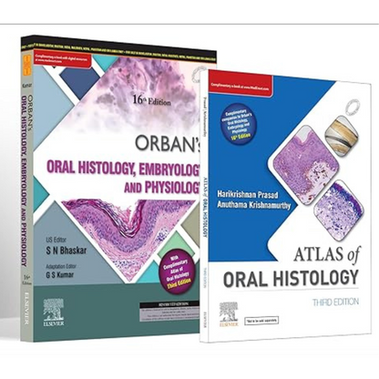 Orban's Oral Histology, Embryology & Physiology, and Atlas of Oral Histology 16/e 2023 by GS Kumar