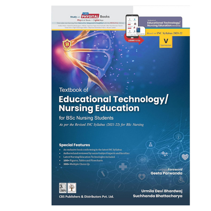 Textbook of Educational Technology/ Nursing Education for BSc Nursing Students 1/e 2023 by Urmila Devi Bhardwaj