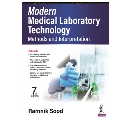 Modern Medical Laboratory Technology: Methods and Interpretation 7/e 2024 By Ramnik Sood