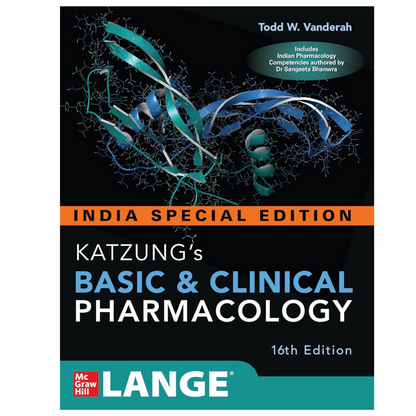 KATZUNG'S Basic & Clinical Pharmacology 16/e 2024 by Todd W. Vanderah
