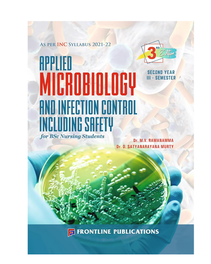 Textbook of Microbiology for B.Sc. Nursing 3/e 2023 by M.V. Ramanamma