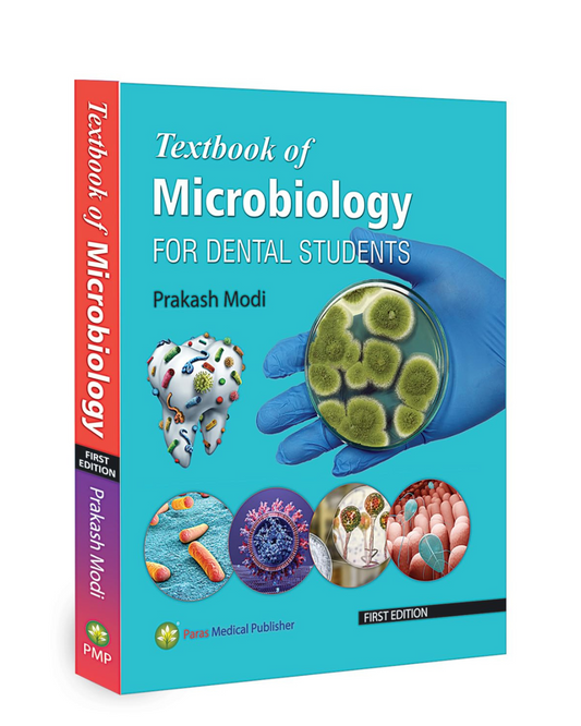 Textbook of Microbiology for Dental Students 1/e 2024 by Prakash Modi