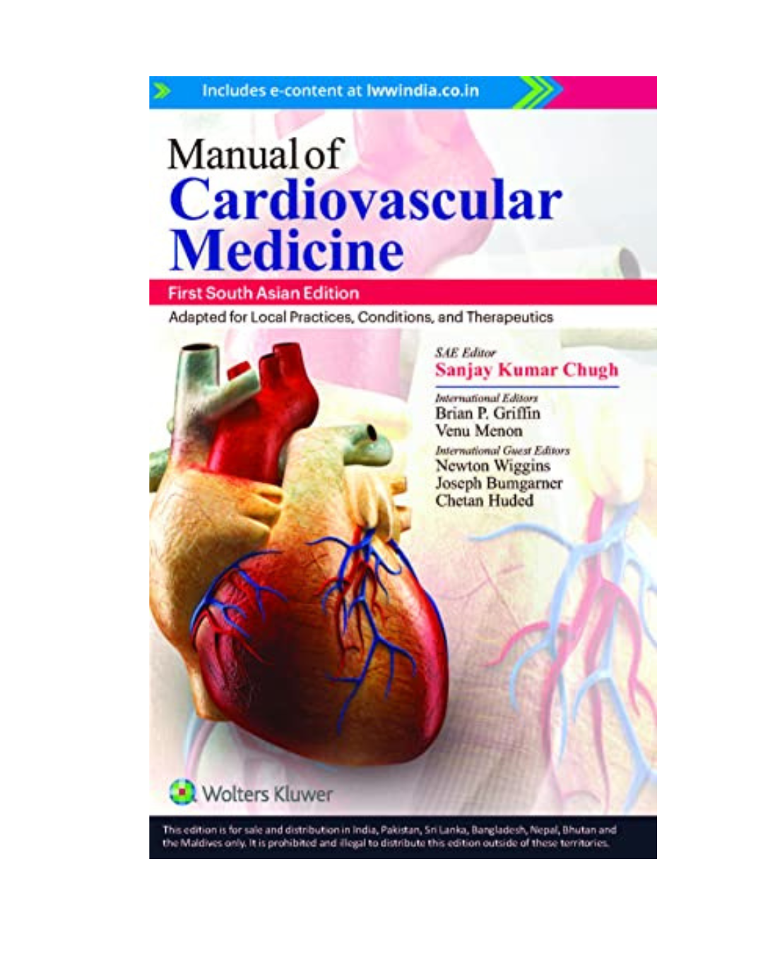Manual of Cardiovascular Medicine (1st SAE) By Sanjay Kumar Chugh