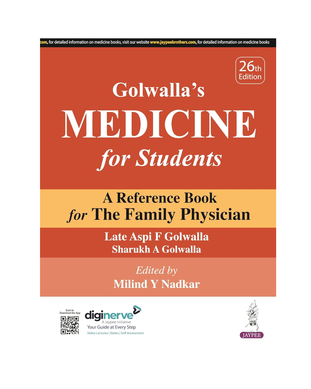 Golwalla's Medicine for Students 26/e 2024 by Aspi F Golwalla