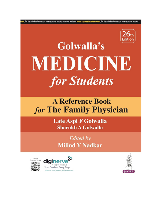 Golwalla's Medicine for Students 26/e 2024 by Aspi F Golwalla