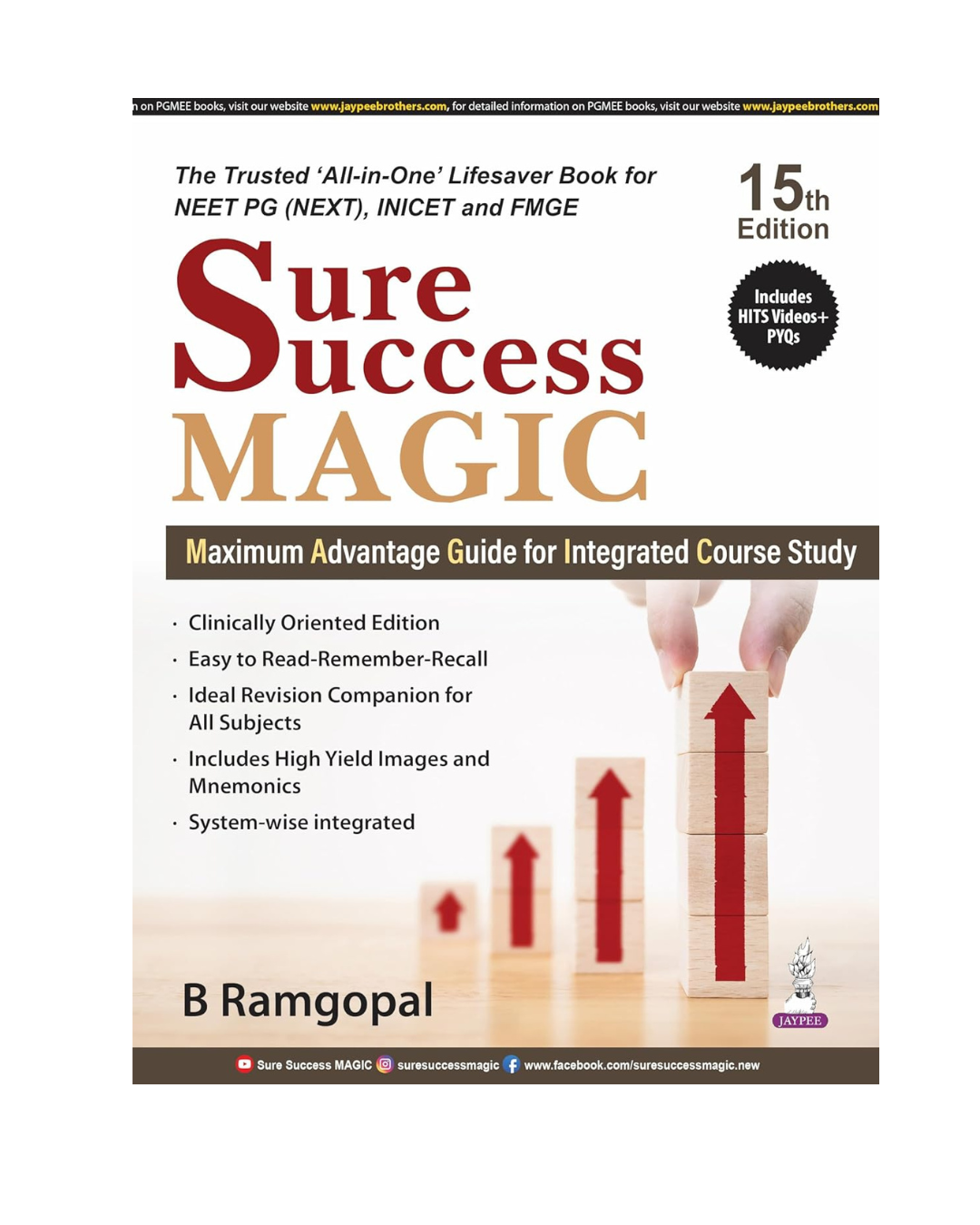 Sure Success Magic 15/e 2025 by B Ramgopal