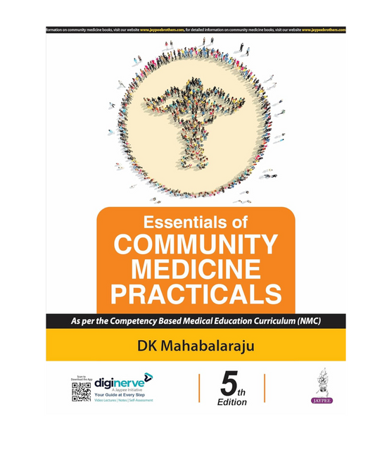 Essentials of Community Medicine Practicals 5/e 2025 by DK Mahabalaraju