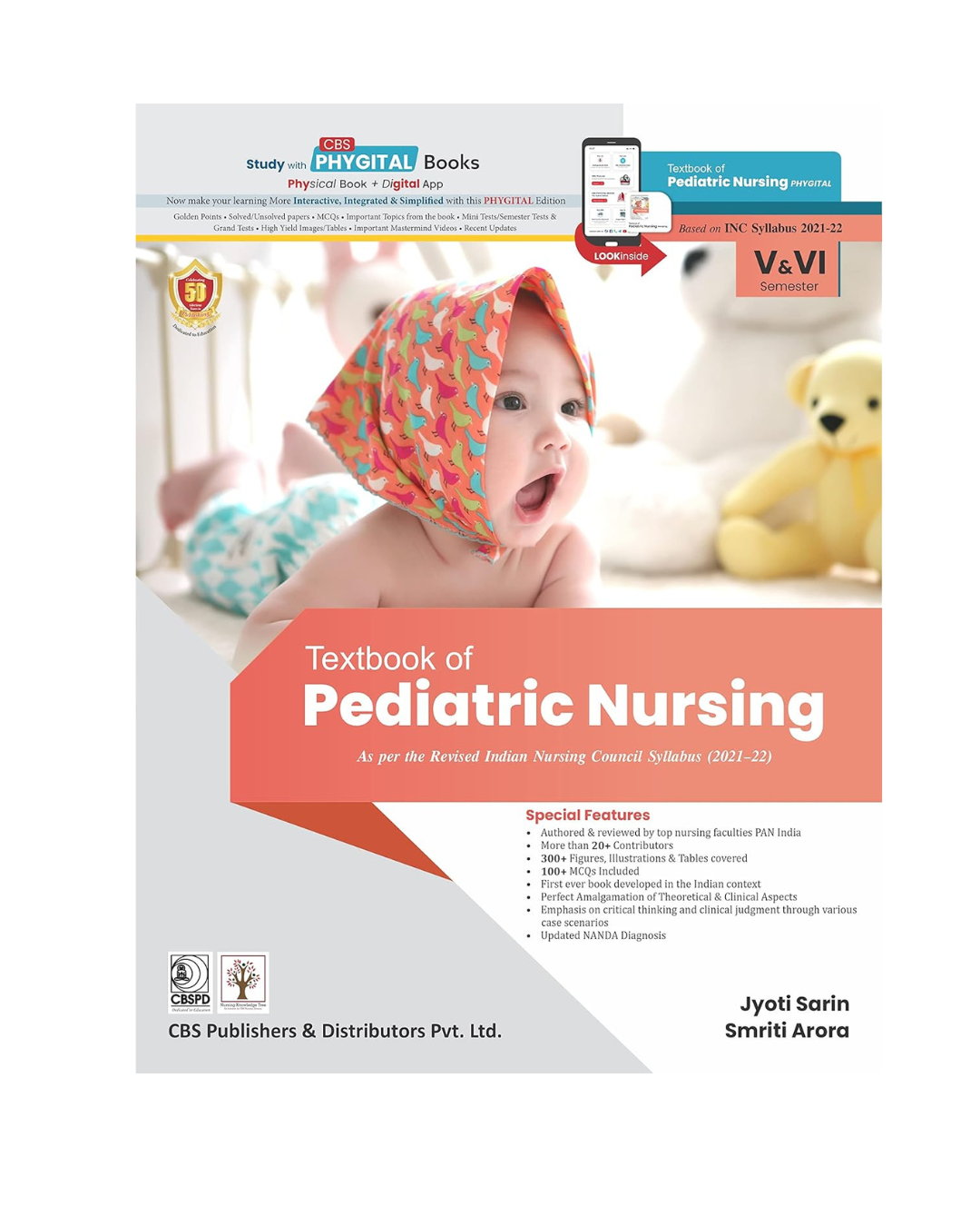 Textbook of Pediatric Nursing for BSc Nursing Students 10/e 2024 by Jyoti Sarin