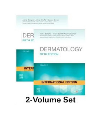 Dermatology (IE) 2 Vol Set 5/e 2025 by Jean L. Bolognia
