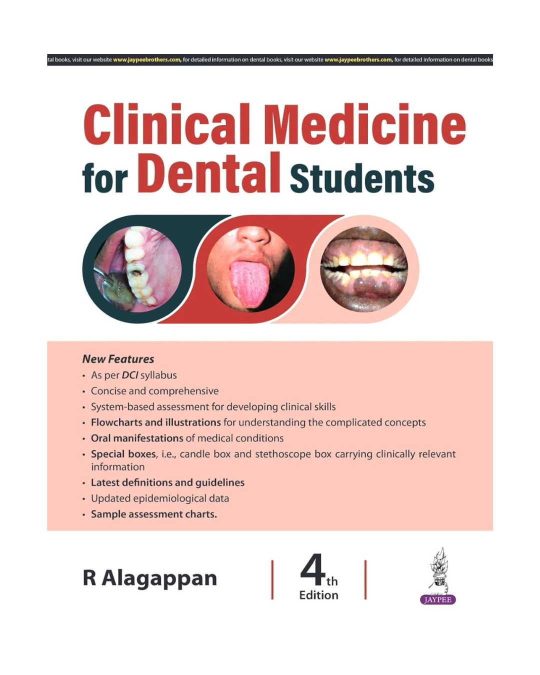 Clinical Medicine For Dental Students 4/e 2025 by R Alagappan