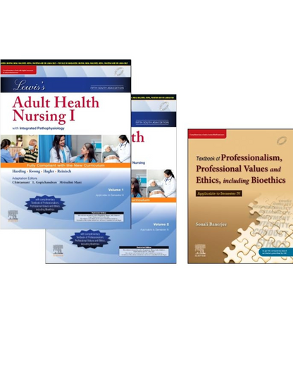 Lewis's Adult Health Nursing 1 & 2 (South Asian Edition) 5/e 2024