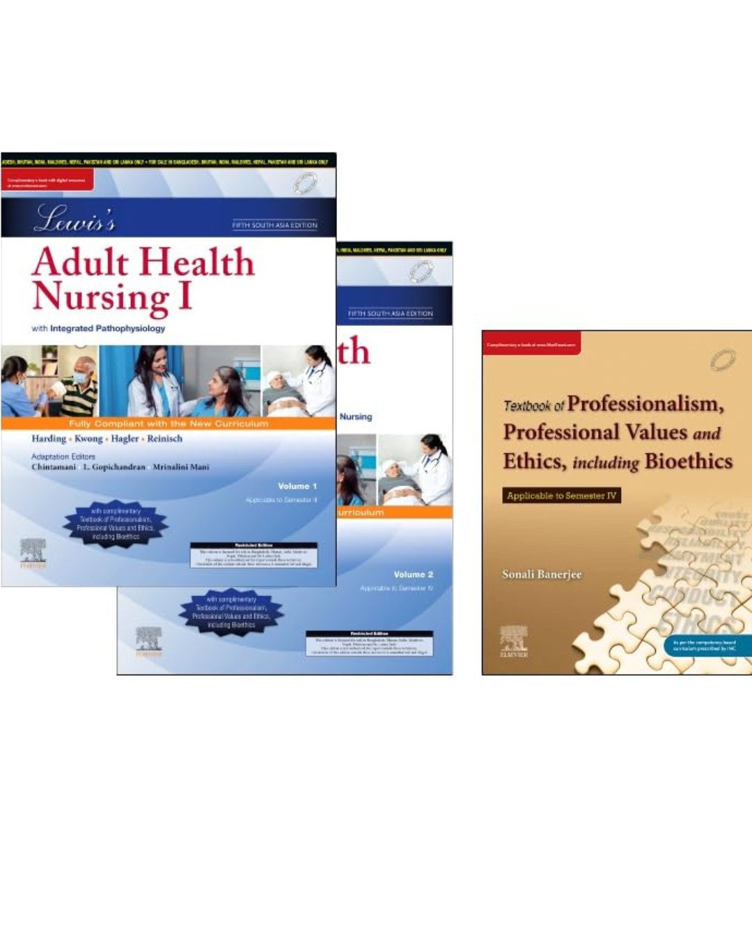Lewis's Adult Health Nursing 1 & 2 (South Asian Edition) 5/e 2024
