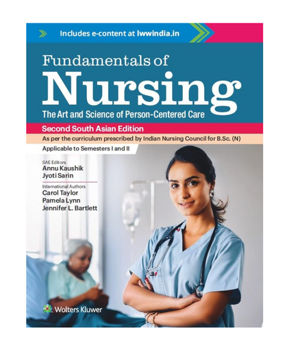 Fundamentals of Nursing 2nd South Asian edition 2024 by Carol Taylor