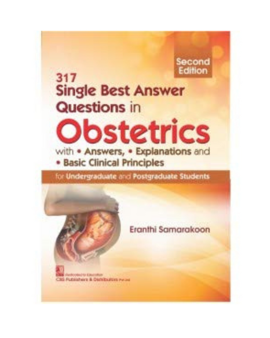 317 Single Best Answer Questions in Obstetrics 2/e 2023 by Eranthi Samarakoon