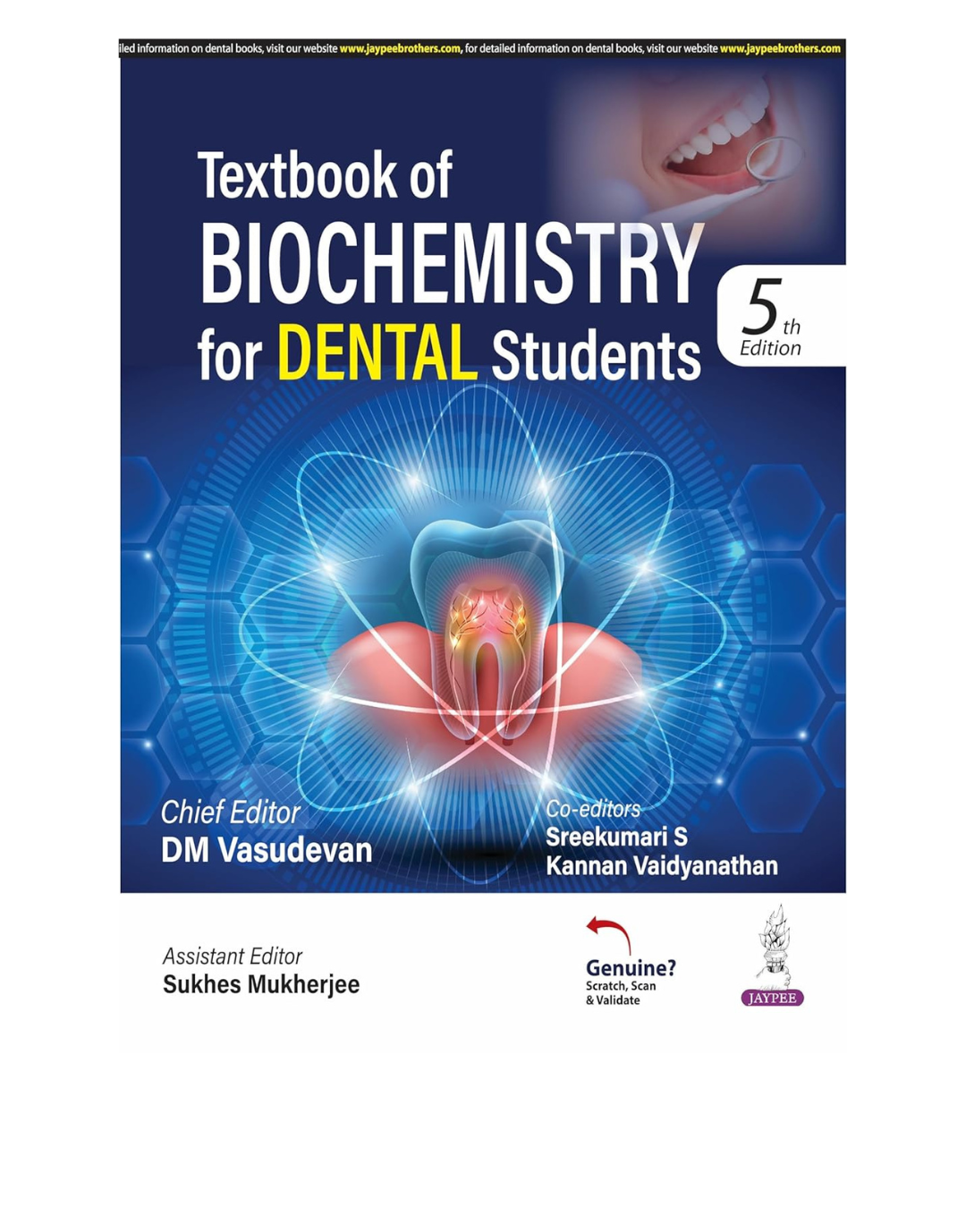 Textbook of Biochemistry for Dental Students 2025 by DM Vasudevan