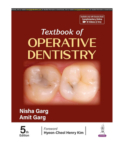 Textbook Of Operative Dentistry 5/e 2025 by Nisha Garg