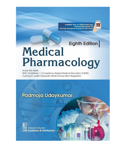 Medical Pharmacology 8/e 2025 by Padmaja Udaykumar