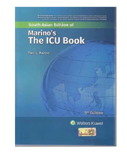 Marino's The ICU Book (South Asia Edition) 5/e 2025 by Paul Marino