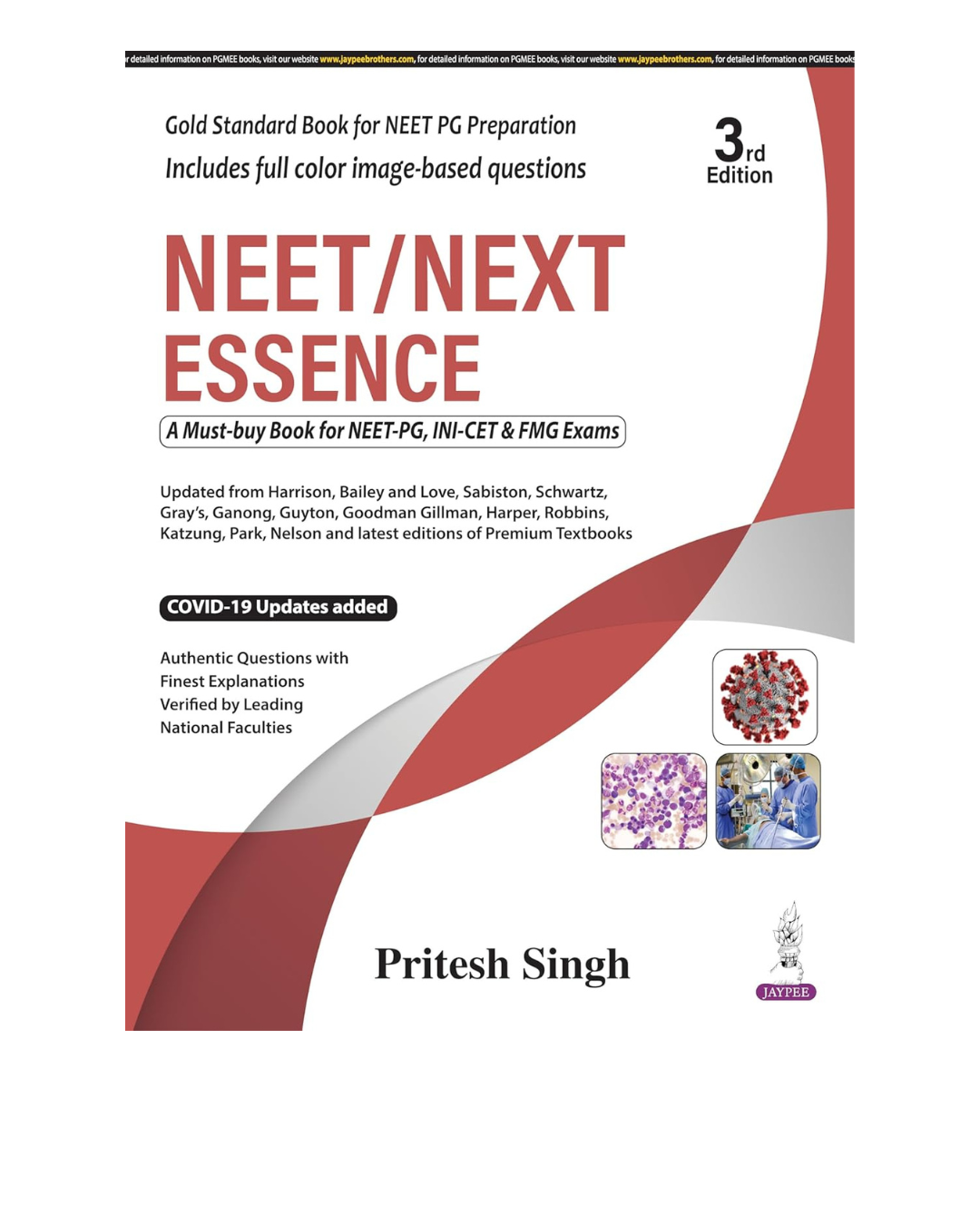 NEET/NEXT Essence 3/e 2025 by Pritesh Kumar Singh