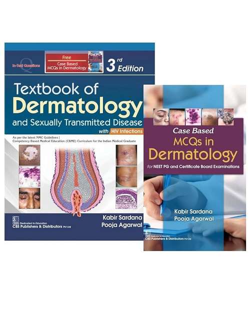 Textbook of Dermatology and Sexually Transmitted Disease with HIV Infections by Kabir Sardana 3/e 2026