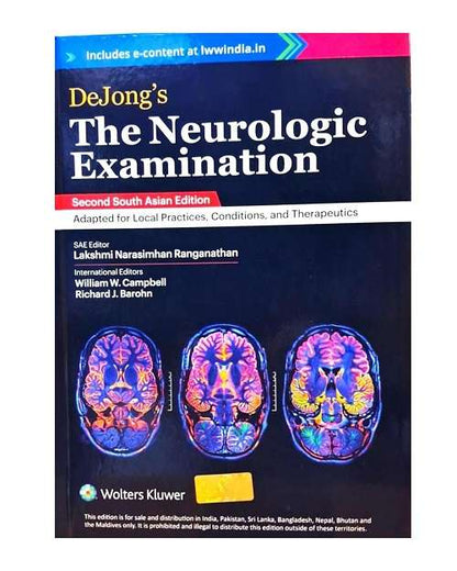 DeJong's The Neurologic Examination by Campbell W.W. 8/e 2025