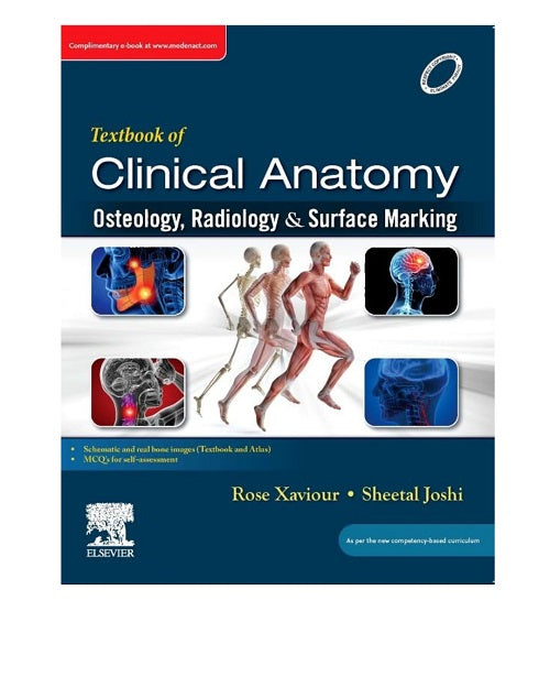 Textbook of Clinical Anatomy, Osteology, Radiology & Surface Marking, Volume-6 by Rosemol Xaviour 1/e 2025