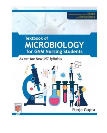 Textbook of Microbiology for GNM Nursing Students 2021 by Pooja Gupta