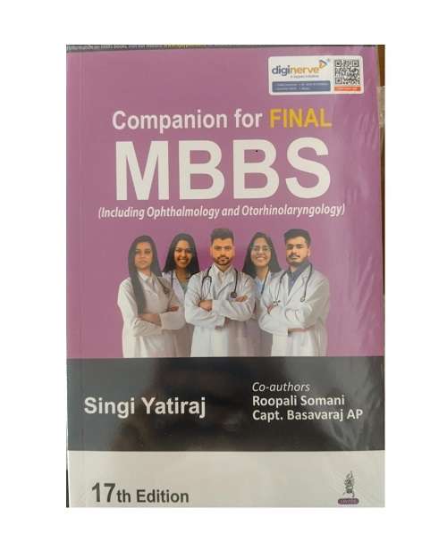 Companion For Final MBBS by Singi Yatiraj 17/e 2026