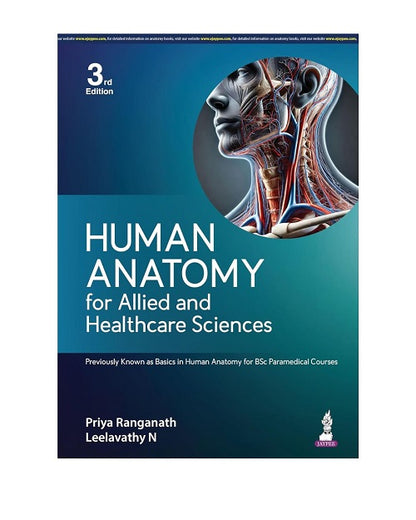 Human Anatomy for Allied and Healthcare Sciences by Priya Ranganath 3/e 2026