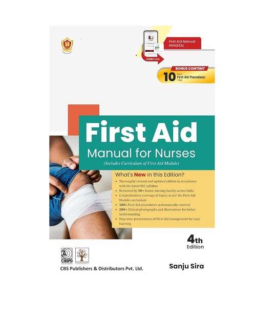 First Aid Manual for Nurses by Sanju Sira 4/e 2026