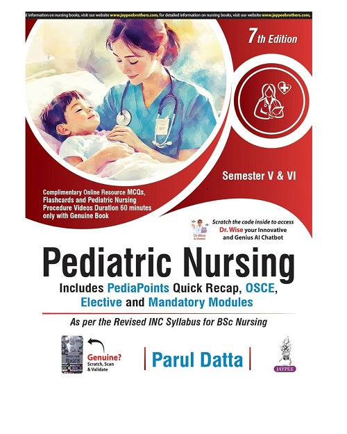 Pediatric Nursing By Parul Dutta 7/e 2025