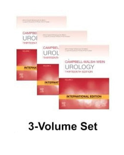 Campbell Walsh Wein Urology 13th IE/2025 (3 Vol Set) 2025 by Craig A. Peters Roger