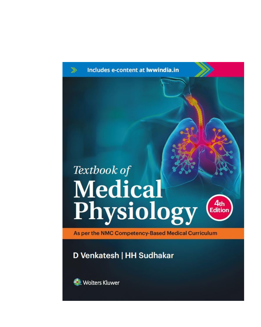 Textbook of Medical Physiology by D Venkatesh, H H Sudhakar 4/e 2024