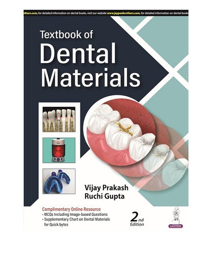 Textbook Of Dental Materials 2/e 2024 by Vijay Prakash