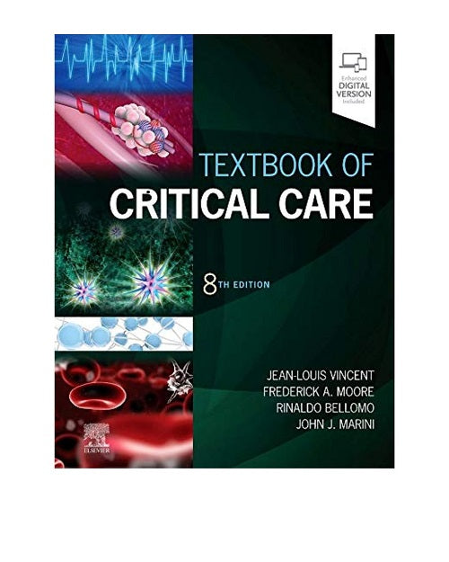 Textbook of Critical Care 8/e 2023 by Jean-Louis Vincent, MCCM Moore